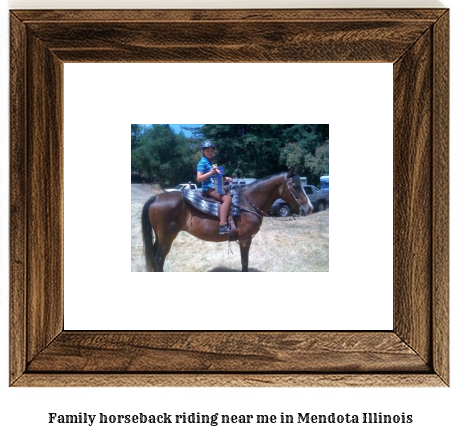 family horseback riding near me in Mendota, Illinois